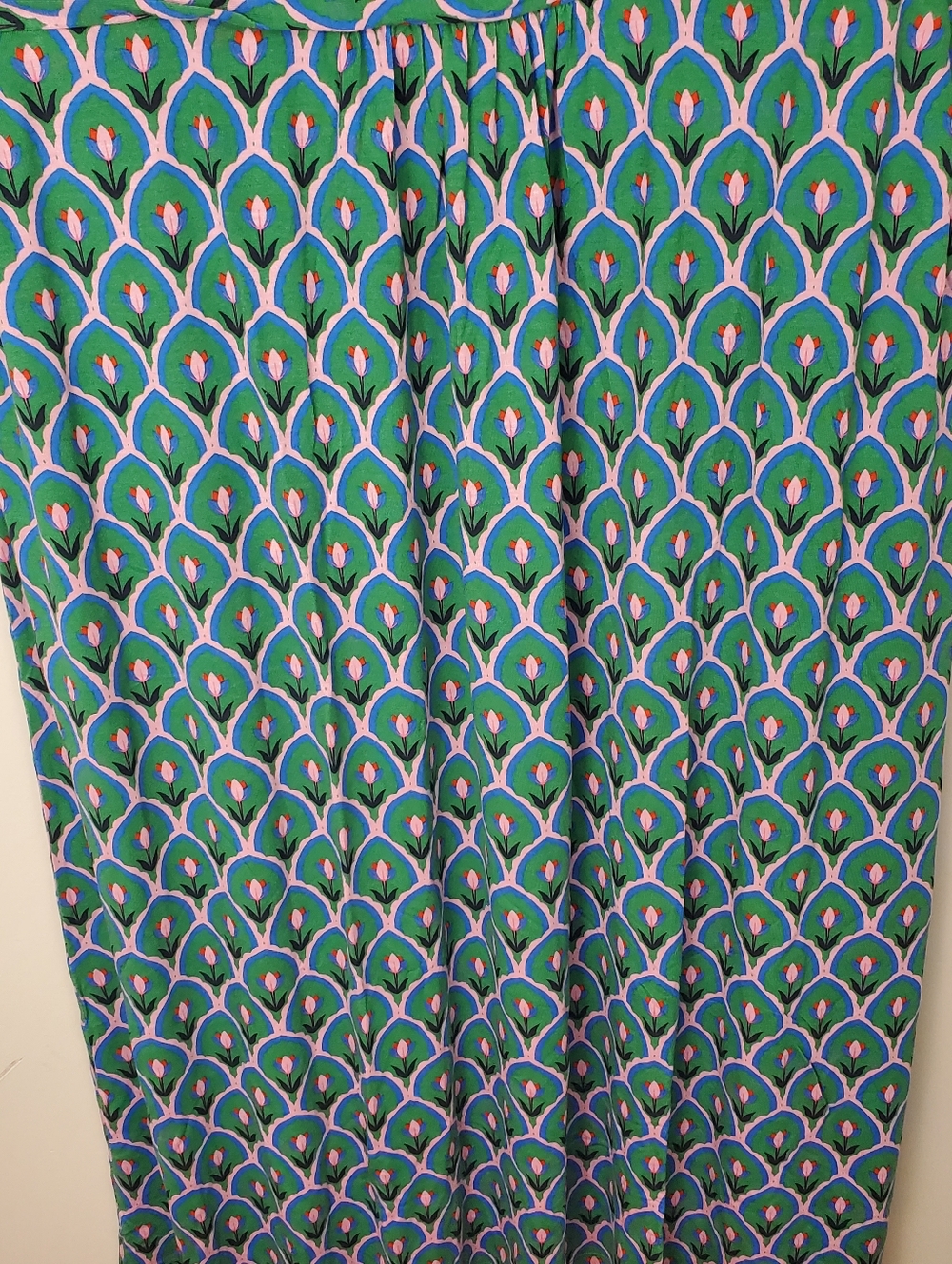 Boden Geometric Amelie Tulip Print Midi Dress Size 20R NWT - Picture 6 of 16